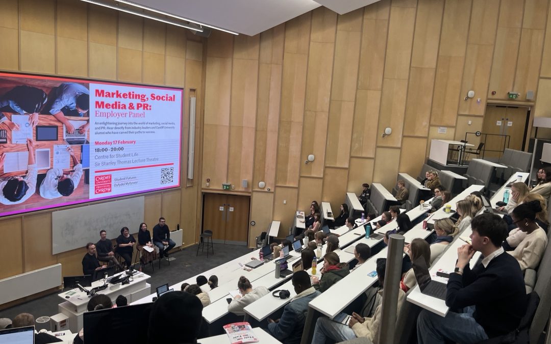 Sarah Shares Her Experiences with Students at Cardiff University